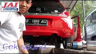 Cek sound Brio cocok dengan knalpot BREXX