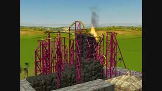 Volcano: The Blast Coaster - RCT3