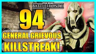 94 General Grievous Gameplay/Killstreak - Star Wars Battlefront 2