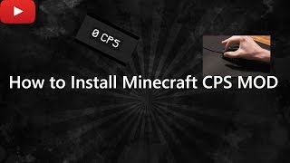 How to Install Minecraft CPS MOD 1.7.10 1.8x