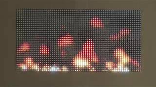 Jinx! Fire effect + iqLED controller + WS2812B Matrix