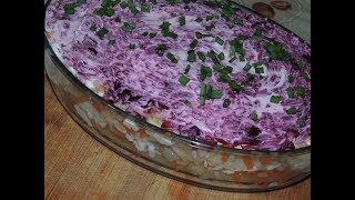 КОРОЛЕВСКАЯ СЕЛЕДКА ПОД ШУБОЙ ТАКУЮ ВЫ ТОЧНО НЕ ЕЛИ ОЧЕНЬ ВКУСНО