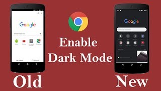 How to enable Android Chrome UI Dark Mode |chrome flags|
