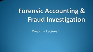 What is forensic accounting