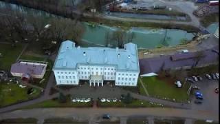Усадьба Гончаровых в п. Полотняный завод. Аэросъёмка