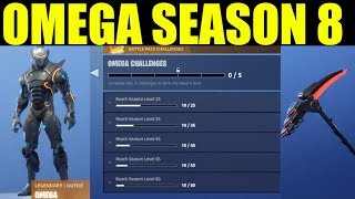 The MAX OMEGA CHALLENGES in Season 8 - Fortnite Battle Royale Omega Lights Challenges Return