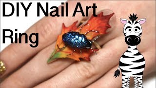 Turning a Nail Design into a Ring | DIY