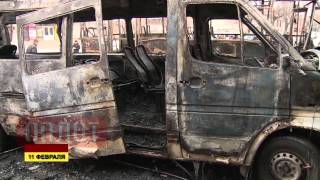 Обстрел автостанции "Центр" и ДМЗ