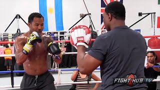 Shane Mosley vs. Ricardo Mayorga 2 video- Complete Mosley workout video