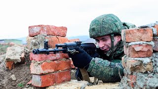 Стрельбы морпехов Каспийской флотилии на полигоне Аданак в Дагестане