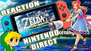 REACTION NINTENDO DIRECT - The Legend of Zelda: Link's Awakening