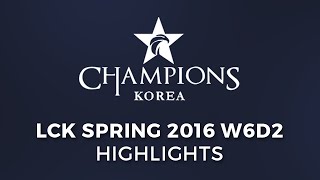 e-mFire vs Afreeca Freecs Game 2 | Highlights LCK W6D2 Spring 2016 | EMF vs EF G2