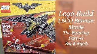 LEGO Batman Build - The Batwing Set #70916 Part 1