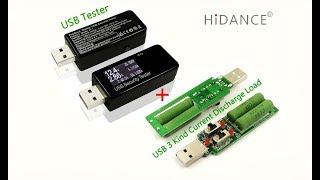 Как измерить емкость аккумулятора. HIDANCE USB тестер + нагрузка 3А