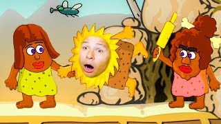 Мультик ИГРА для детей АДАМ и ЕВА Приключение Адама Видео для детей KIDS CHILDREN