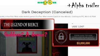 Dark Deception - 2014 Kickstarter (Old Plot, Goddess Concept and Bierce's Story!) + Alpha Trailer
