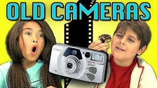 KIDS REACT TO OLD CAMERAS