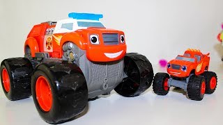 ВСПЫШ И ЧУДО МАШИНКИ Мультики #промашинки Игрушки Вспыш пожарный Видео для детей Мультфильмы Blaze