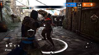 For Honor Как выглядит дуэль против топ киберспортсмена | Снято с помощью GeForce