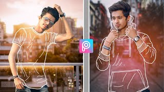PicsArt Unique Transparent Effect | PicsArt Editing Tutorial | PicsArt Photo Editing