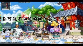 [新楓之谷][神秘] 你可能不知道的楓之谷５件事 第五集