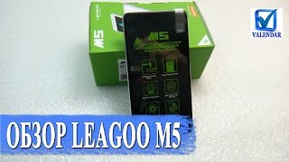Обзор LEAGOO M5 бюджетный прочный смартфон со сканером отпечатков пальцев