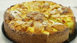 Вкуснейший яблочный пирог с нежнейшим заварным кремом