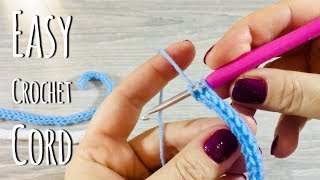 КАК БЫСТРО И ПРОСТО СВЯЗАТЬ ШНУР КРЮЧКОМ ? НА 3/4/5 ПЕТЛЯХ!