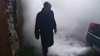 Первый запуск дизельного ситроена C5 после замены турбины .
