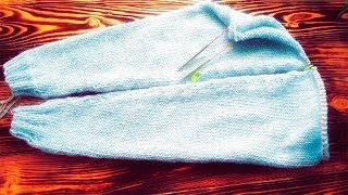 ВЯЗАНИЕ ДВУХ РУКАВОВ ОДНОВРЕМЕННО способ "убить двух зайцев" Все в Мире связано