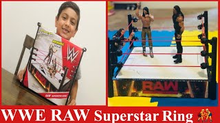 WWE RAW Breakable Wrestling Ring || Unboxing and Reviewing || Toy from Amazon