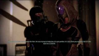 Tali needs a hug in Mass Effect 2 [SPOILER WARNING]