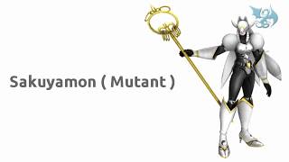 Sakuyamon Mutant Evolution in Digimon Links
