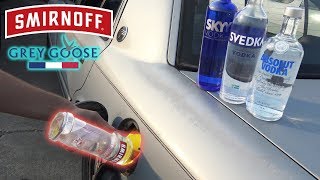 Can You Use VODKA as GASOLINE?
