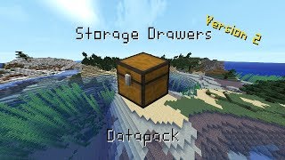 Storage Drawers Datapack 1.13.2 Version 2