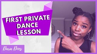 Starting a Dance Career as an Adult | My First Private Lesson (Reaction Video)