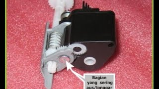 cara memperbaiki roll printer yang selip/tidak bisa menarik kertas