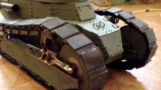 Модель-копия танка Reno FT-18
