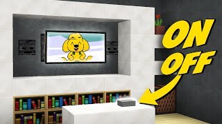 MINECRAFT: ¡CÓMO HACER UN TELEVISOR FUNCIONAL EN MINECRAFT! ? DIAMANTITO 2 EN LA TV ?