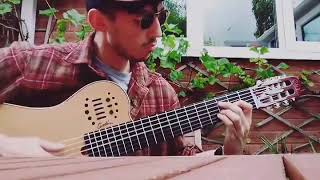 Godin Multiac Grand Concert 7 string noodles (Easy Tiger Opening)