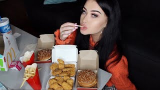 MCDONALDS NUGGETS, FRIES, & BIG MAC MUKBANG