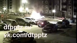 Загорелся автомобиль