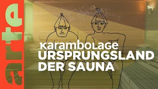 Nackt in der finnischen Sauna | Karambolage | ARTE