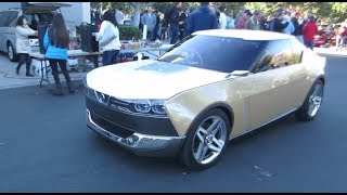 Nissan IDx Freeflow at Cars & Coffee (with engine start & driving)