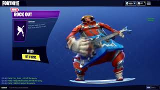 FORTNITE ROCK OUT EMOTE BASS BOOSTED