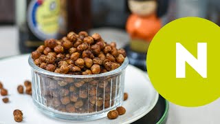 Ázsiai fűszerezésű, pirított csicseriborsó recept | Nosalty