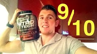 Review Proteína | NITRO TECH FRESA | MUSCLETECH | NTRENA