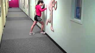 Plantar Fasciitis: The All Important Wall Stretch