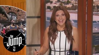 LeBron James is playing mind games with the Knicks | The Jump | ESPN