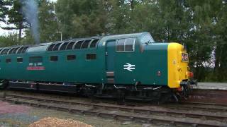 NYMR Diesel Gala - Arrival of engines at Battersby: 47580, 26007, 37901, D1023, 55022